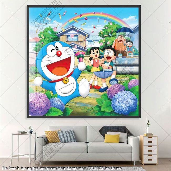 file tranh tuong tre em mam non doraemon 7012023 ho